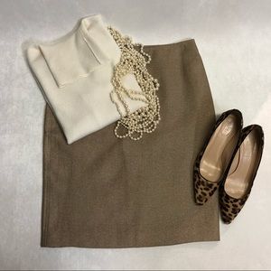 NWT Talbots Pencil Skirt